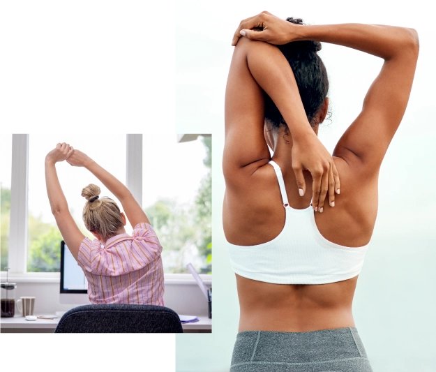 post treatment stretching